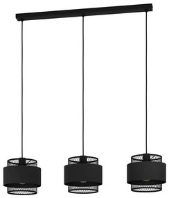 Eglo 43669 - Luster na lanku BAZELY 3xE27/40W/230V