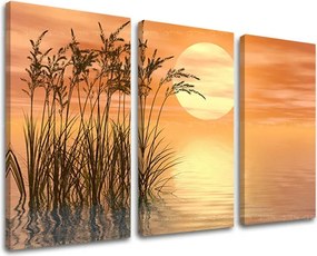 Obraz na stenu 3 dielny ABSTRAKT AB094E30