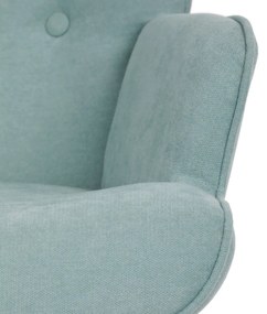 Hojdacie kreslo BLUE2, tyrkysová