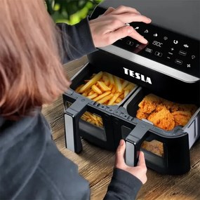 TESLA Electronics AirCook - multifunkčná digitálna fritéza 9 l, 2400W/230V