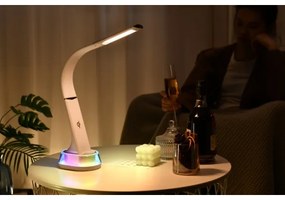 Immax 08973L - LED RGB Stmievateľná stolná lampa CORELLA LED/7W/12/230V čierna