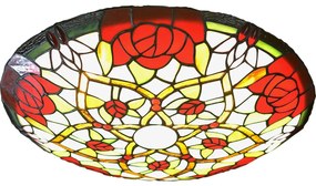 Brilagi - Tiffany vitrážové stropné svietidlo GARLAN 2xE27/60W/230V