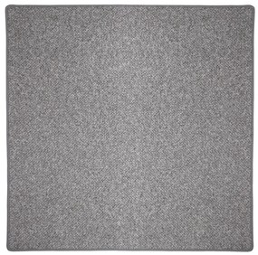 Vopi koberce Kusový koberec Wellington sivý štvorcový - 120x120 cm