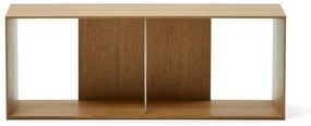Modulárny policový systém v dekore duba v prírodnej farbe 101x38 cm Litto – Kave Home