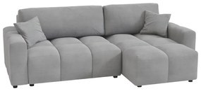 Svetlosivá rohová pohovka (variabilná) Luki – Ropez