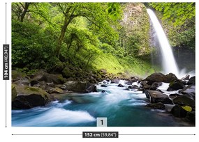 Fototapeta Vliesová Vodopád kostarika 208x146 cm