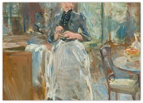 Obraz - Berthe Morisoti, In the Dining Room, reprodukcia (70x50 cm)