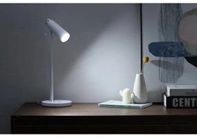 Immax 08990L - LED Stmievateľná stolná lampa s Qi nabíjaním TIT LED/12W/230V biela