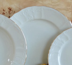 Thun tanierová súprava Bernadotte Ivory I 18-dielná