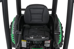 Ramiz MEGA Traktor D68 s prívesom zelený