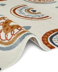 Koberec Hanse Home ADVENTURES BOWIE krémový kruh