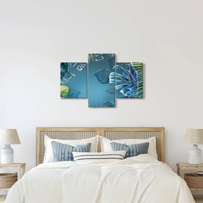 Obraz - Listy tropických rastlín (90x60 cm)