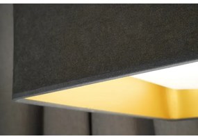 Brilagi-LED Stmievateľné svietidlo VELVET SQUARE LED/36W/230V Wi-Fi Tuya+DO šedá