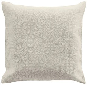 Krémová súprava prikrývky a obliečky na vankúš z mikrovlákna 240x260 cm Romane – douceur d'intérieur