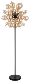 Globo 15633SA - Stojacia lampa UDO 6xE14/25W/230V zlatá