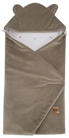 Fusak zavinovací do autosedačky VELVET Fox 110x100 cm