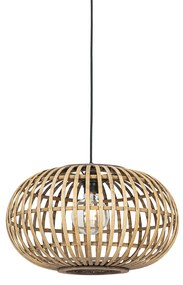 Orientálne závesné svietidlo bambus 44 cm - Amira