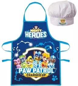 Chlapčenská zástera s kuchárskou čiapkou Tlapková patrola - Paw Patrol - motív Charged Up