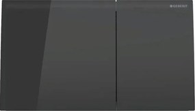 Geberit 115.622.SJ.1 - Splachovacie tlačidlo Sigma70 25x14,6 cm čierne