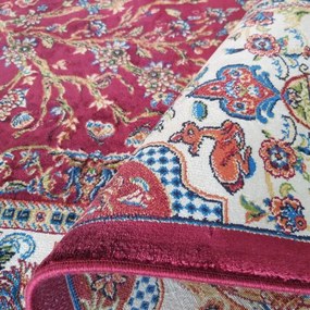 Koberec Exkluzívny Qum Silk 11 červený