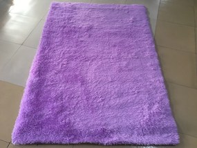 TA Koberec LILAC LILAC SILK Fialový Obdĺžnikový Rozmer: 80x150 cm