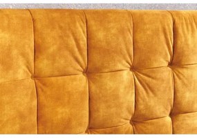 Posteľ 41666 160x200cm Boutique Zamat Žltá  - Komfort-nábytok