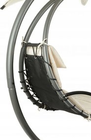 ZÁHRADNÉ ZÁVESNÉ KRESLO ZALIA BÉŽOVÉ