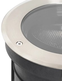 Sada 6 zemných bodových svetiel oceľ AR111 nastaviteľné IP65 - Delux Honey