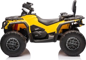 LEAN CARS Štvorkolka Can Am Outlander 4x4 DK-CA005 žltá