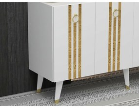 Skrinka Isil White and Gold