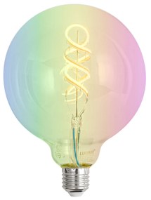 Inteligentné stmievateľné LED žiarovky E27 G125 RGBW 4W 250lm 2700K