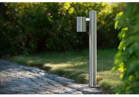 Lucide 14867/49/12 - LED Vonkajšia lampa ARNE-LED 1xGU10/5W/230V matný chróm