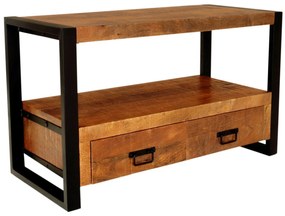 furniture-nabytek.cz - TV stolík masív z dreva mango 100x60x45