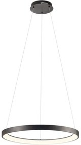 Redo 01-2674- LED Stmievateľný luster na lanku ICONIC LED/50W/230V pr. 58 cm čierna
