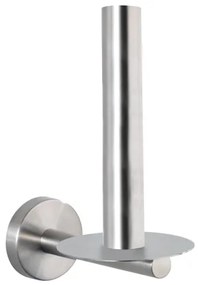 WENKO 19613100 - Držiak na toaletný papier BOSIO MATT 8x18 cm nerez/strieborný