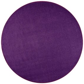 Hanse Home Collection koberce Kusový koberec Nasty 101150 Purple kruh - 133x133 (priemer) kruh cm