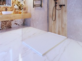 Erga Almac, SMC sprchová vanička 120 x 80 x 3 cm, biela, ERG-GMA-AL-80120WH