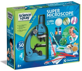 Detské laboratórium - Super Mikroskop 1200x, 50 experimentov