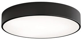 Temar Kúpeľňové stropné svietidlo CLEO 4xE27/24W/230V pr. 50 cm čierna IP54 5907623601001