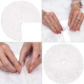 Bestent Koberec pod stromček 85cm White