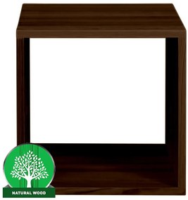 Regál box - otvorený borovica morená hnedý