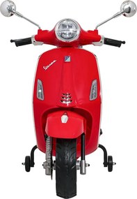 Elektrický skúter Vespa ROMA červený