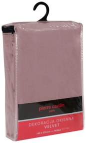 ZATEMŇOVACÍ ZÁVES NA PÁSKE PIERRE CARDIN SIBEL 140X270 CM STARORUŽOVÁ
