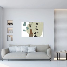Obraz - Kvety vo váze N⁰2 (90x60 cm)