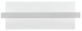 Nástenné LED svietidlo Tablet W1 šírka 24 cm biele