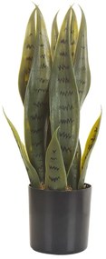 Umelá rastlina v kvetináči 40 cm SNAKE PLANT Beliani