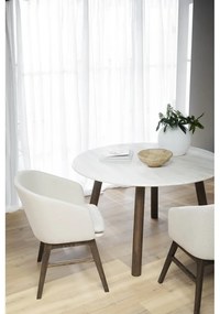 Béžové čalúnené jedálenské kreslá v súprave 2 ks Windham – Rowico