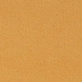 Vorwerk, Metrážny koberec Bingo 2F57 žltý, na mieru, šíře 4m, žltá, filc, chodba / predsieň