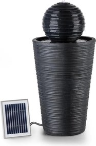 Blumfeldt Liquitorre XL, solárna fontána, 200 l/h, solárny panel, 2 W, akumulátor, LED, polyresin