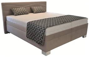 Čalúnená posteľ s matracom WINDSOR 180x200 cm béžová BK0016